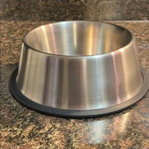 Large Stainless Steel Dog Bowl